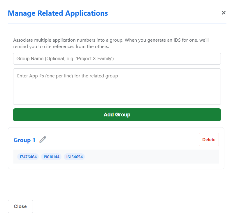 Related Applications