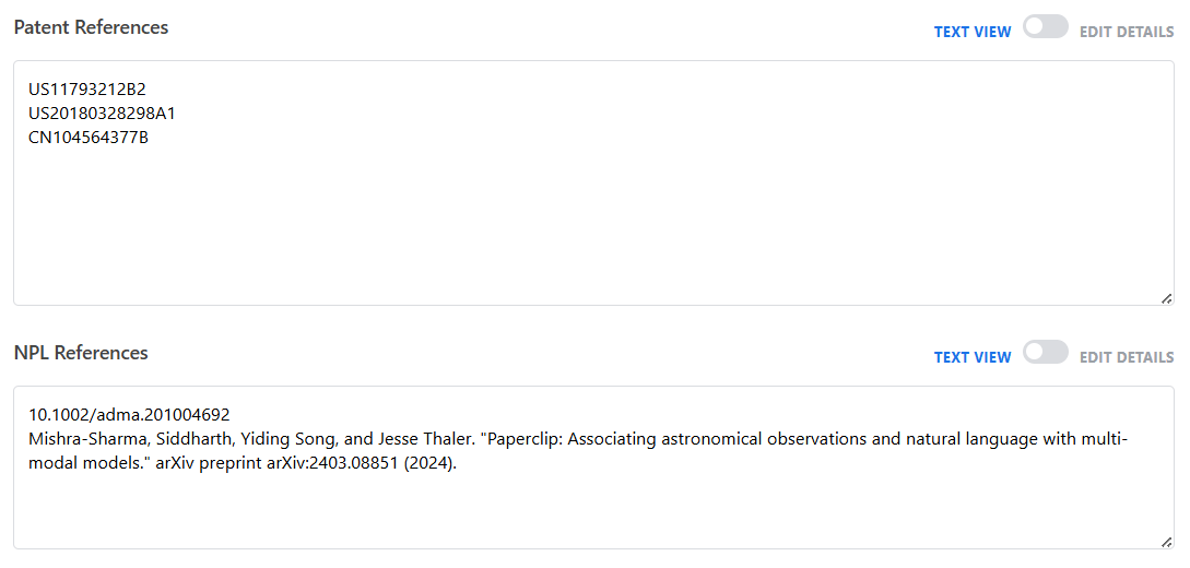 Reference Entry